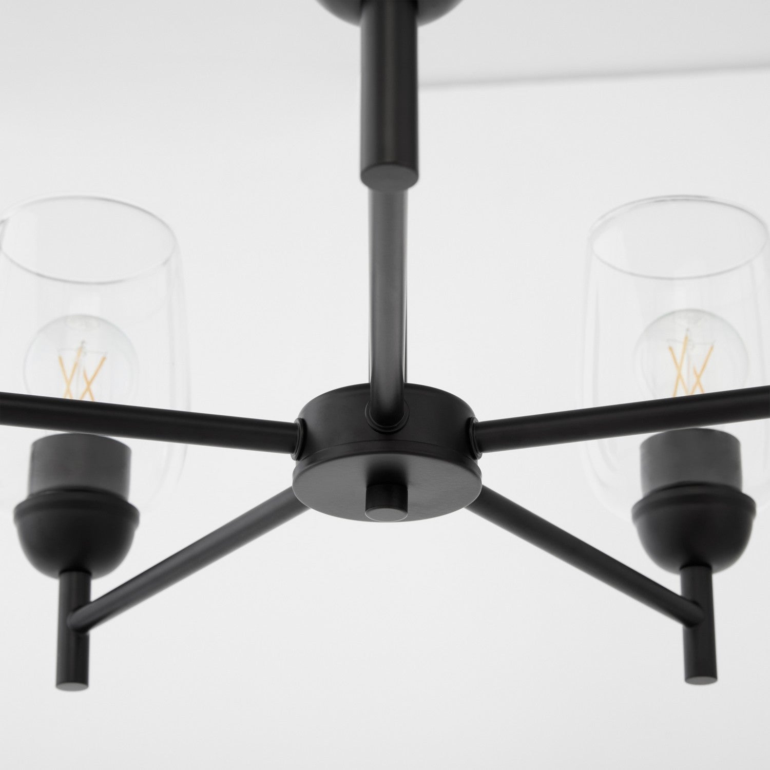 Quorum - 6112-5-59 - Five Light Chandelier - Wallinger - Matte Black