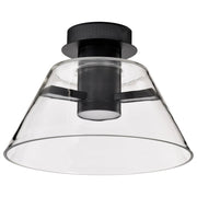 Nuvo Lighting - 62-2063 - LED Semi Flush Mount - Edmond - Matte Black