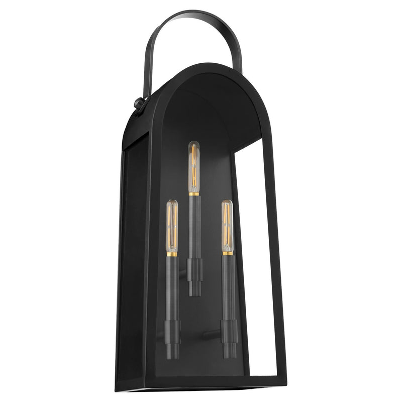 Quorum - 72-25-59 - Three Light Wall Mount - Rossi - Matte Black