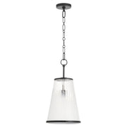 Quorum - 8238-13-59 - One Light Pendant - Providence - Matte Black