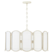 Quorum - 824-5-52 - Five Light Pendant - Belleview - Washed Oak