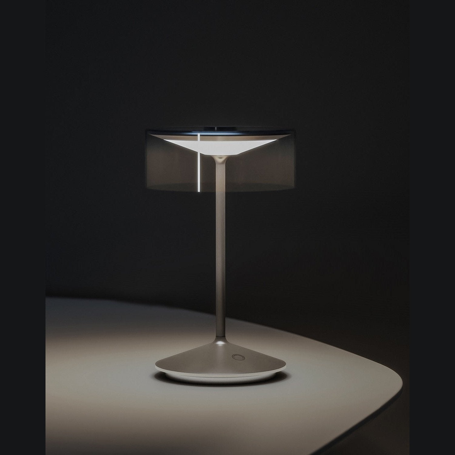 Zafferano - LD0720N3 - LED Table Lamp - Dark Grey