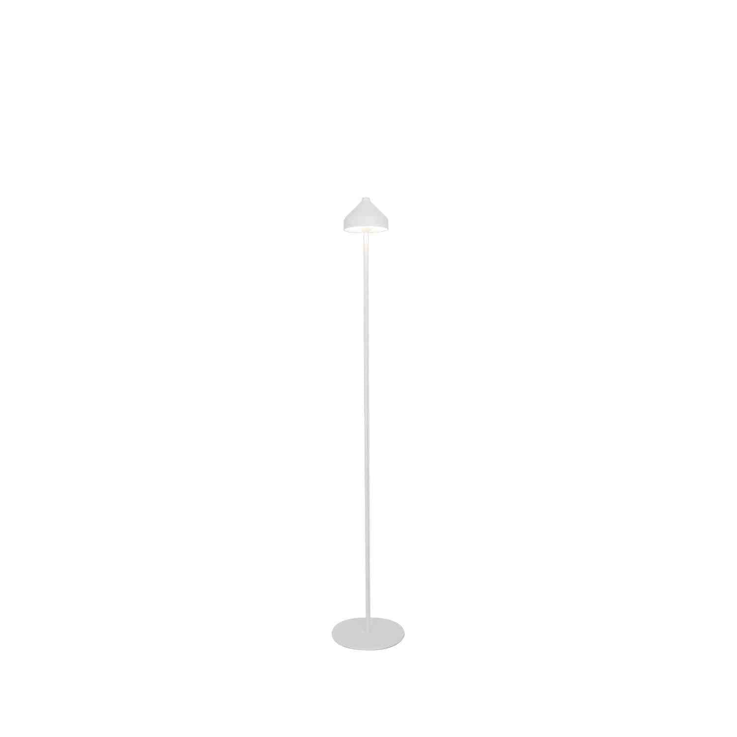 Zafferano - LD1096B3 - LED Floor Lamp - Amelie - White