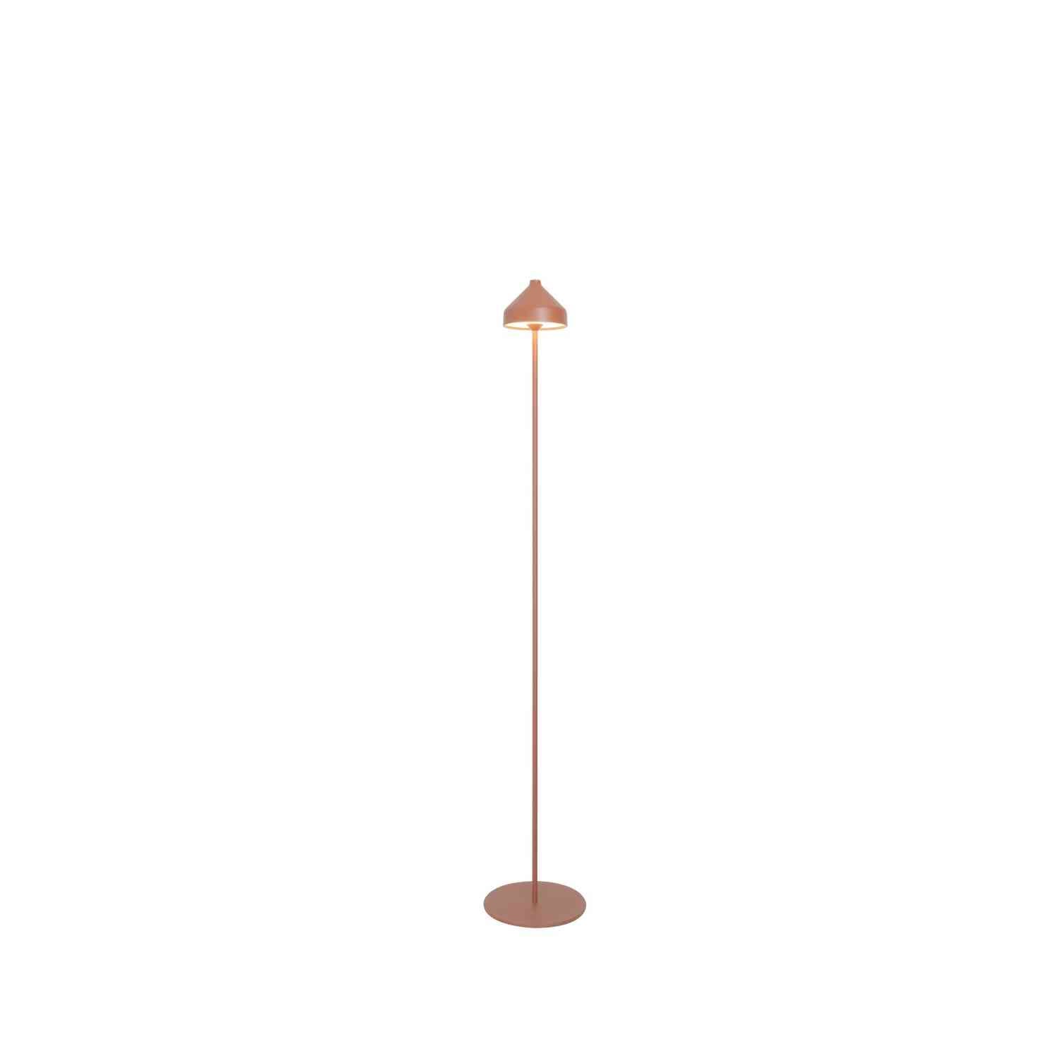 Zafferano - LD1096T3 - LED Floor Lamp - Amelie - Terracotta