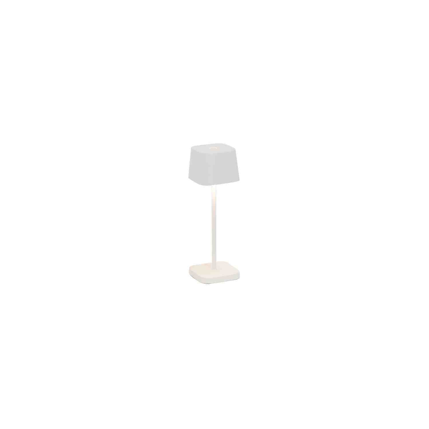Zafferano - LD1880B3 - LED Table Lamp - Ofelia - White
