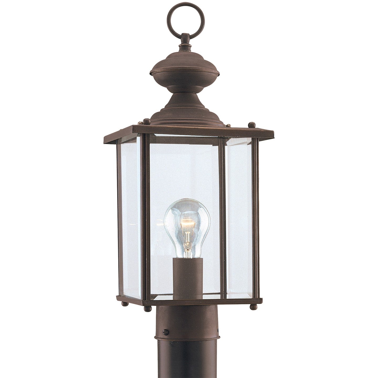 Generation Lighting - 8257-71 - One Light Outdoor Post Lantern - Jamestowne - Antique Bronze
