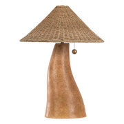Troy Lighting - PTL1128-PBR/CAT - One Light Table Lamp - Seyla - Patina Brass/Ceramic Ancient Terracotta