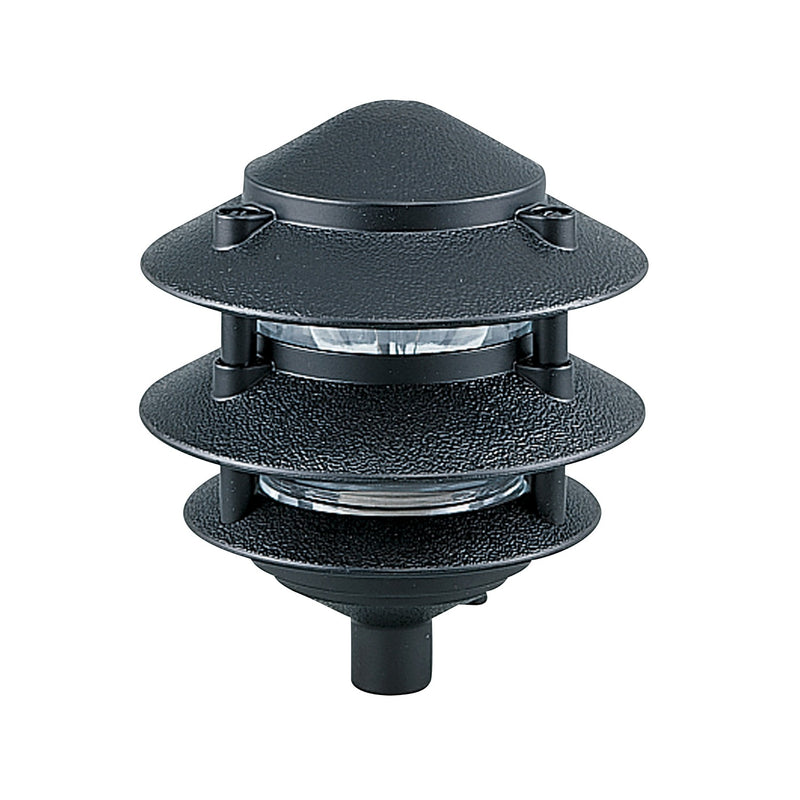 Generation Lighting - 9226-12 - One Light Outdoor Path Light - Landscape Lighting - Black