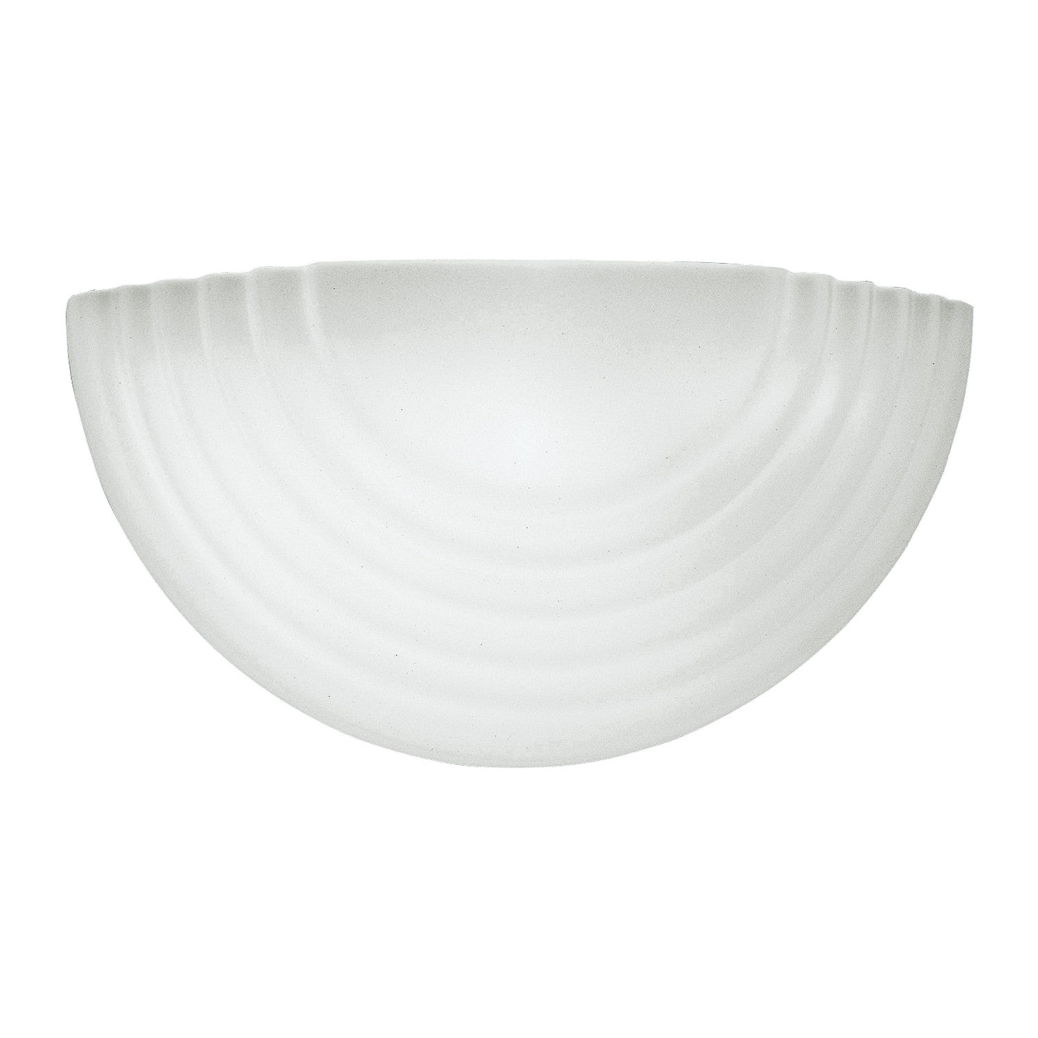 Generation Lighting - 4123-15 - One Light Wall / Bath Sconce - Stepped Glass - White