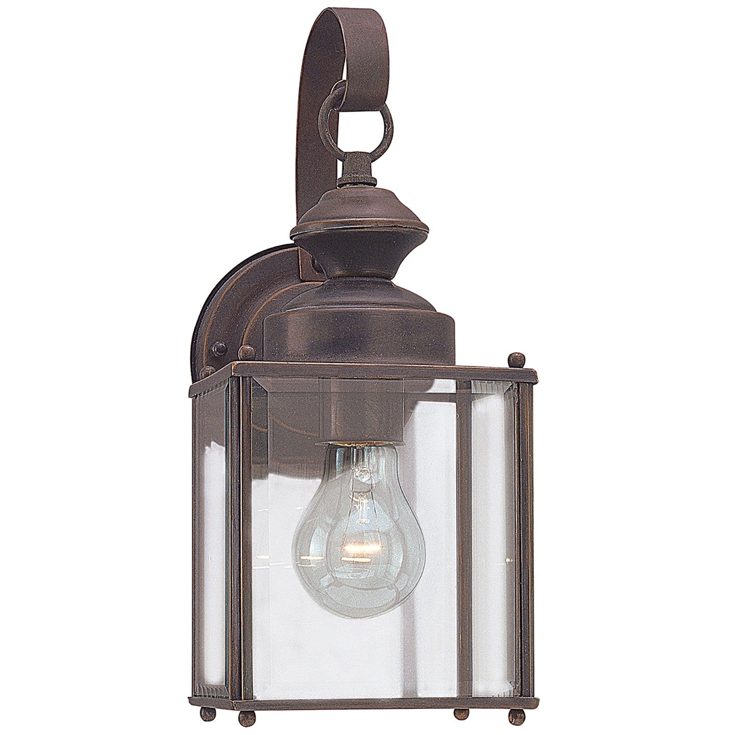 Generation Lighting - 8457-71 - One Light Outdoor Wall Lantern - Jamestowne - Antique Bronze