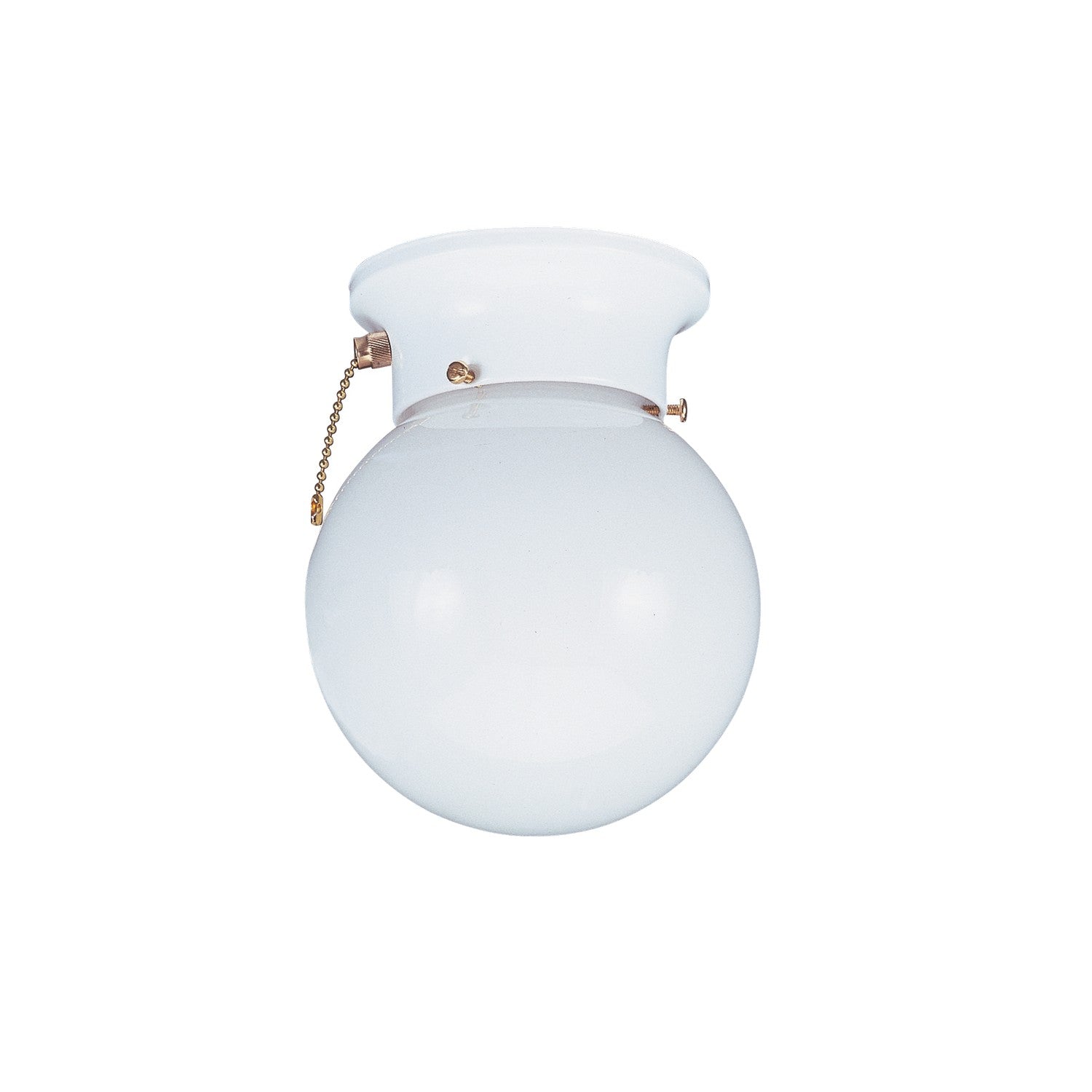 Generation Lighting - 5367PC-15 - One Light Flush Mount - Tomkin - White