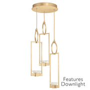 Fine Art Handcrafted Lighting - 892940-21ST - LED Pendant - Delphi - Gold