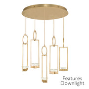Fine Art Handcrafted Lighting - 893040-21ST - LED Pendant - Delphi - Gold