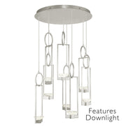 Fine Art Handcrafted Lighting - 893240-11ST - LED Pendant - Delphi - Silver