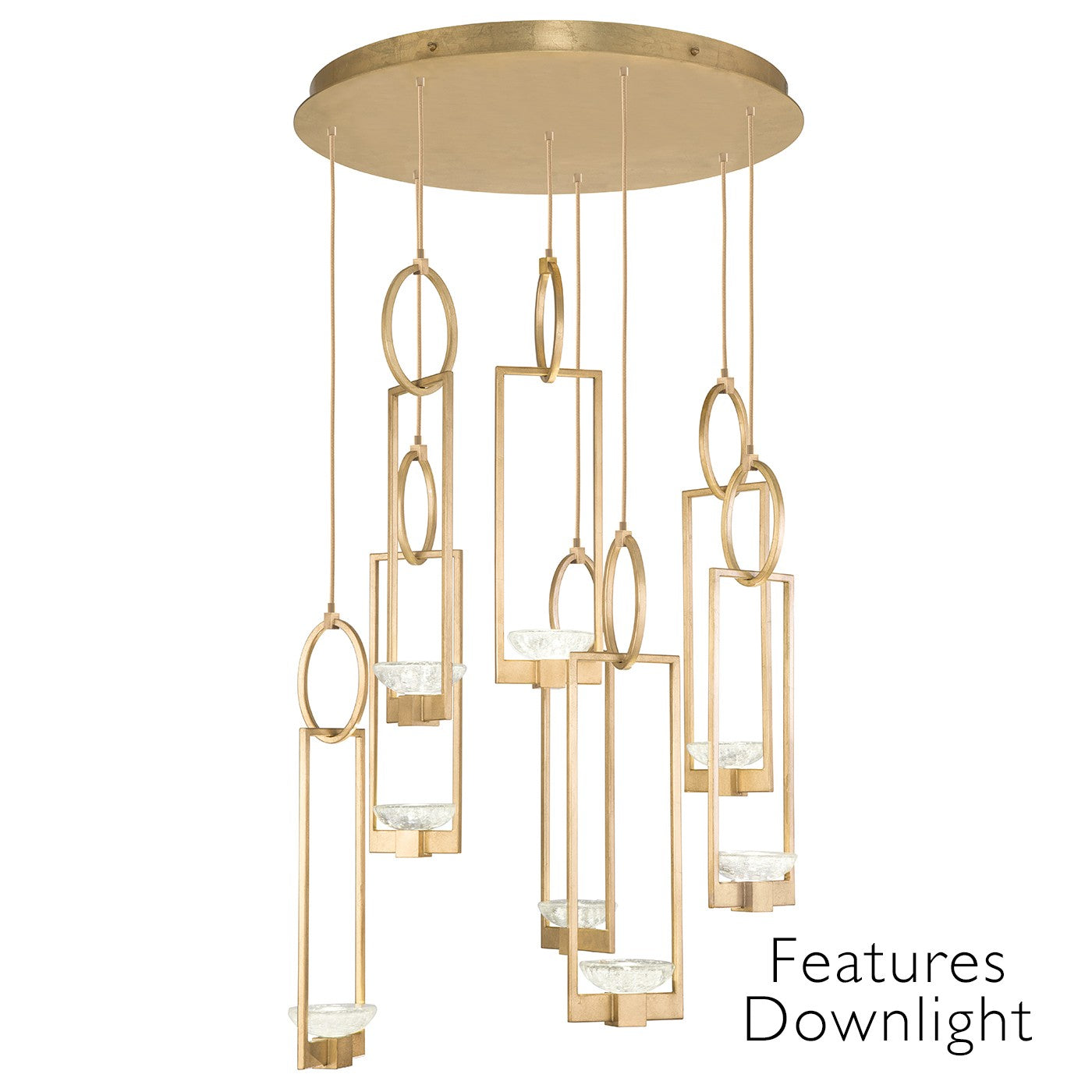 Fine Art Handcrafted Lighting - 893240-21ST - LED Pendant - Delphi - Gold