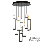 Fine Art Handcrafted Lighting - 893240-31ST - LED Pendant - Delphi - Black