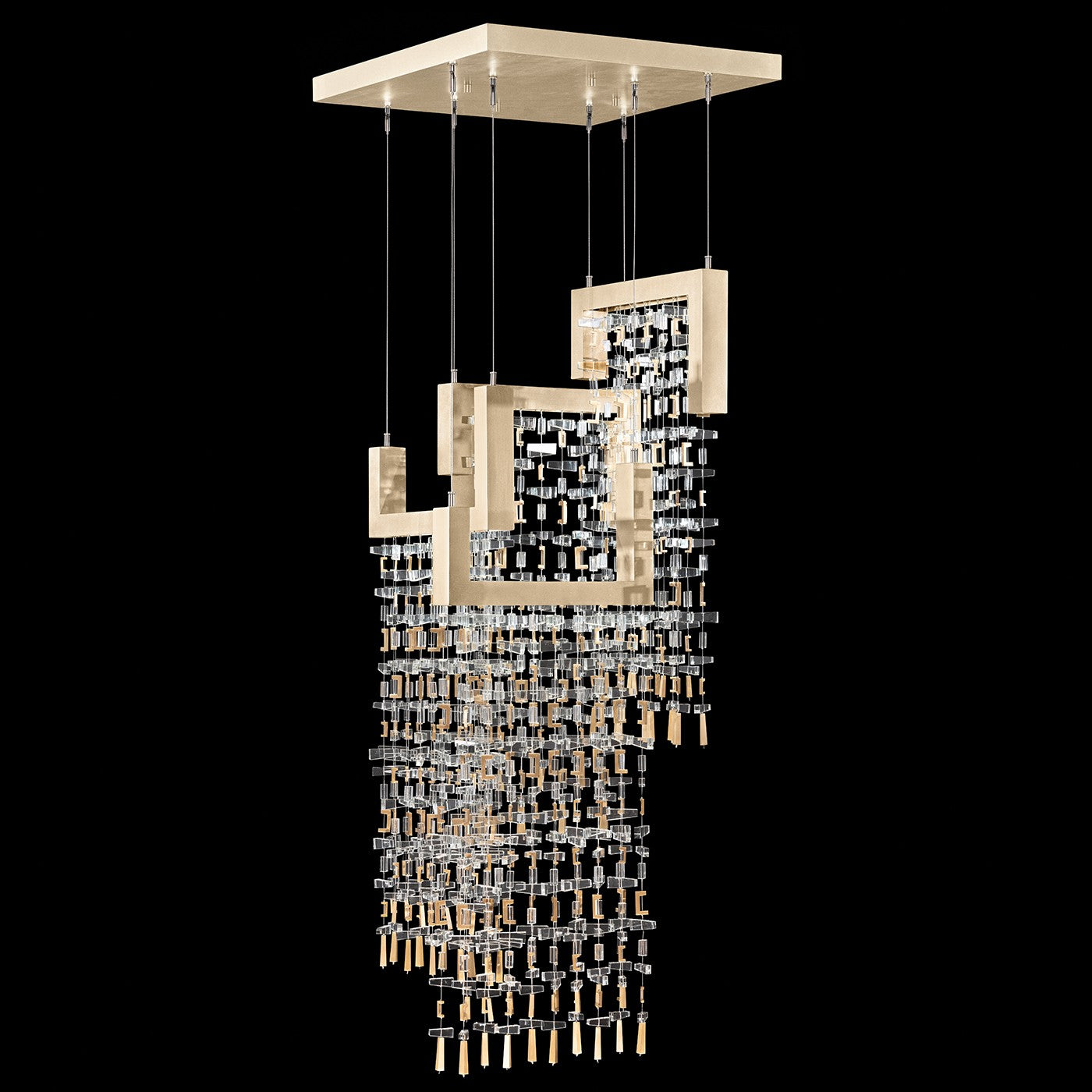 Fine Art Handcrafted Lighting - 950740-1 - LED Pendant - Capri - Gold