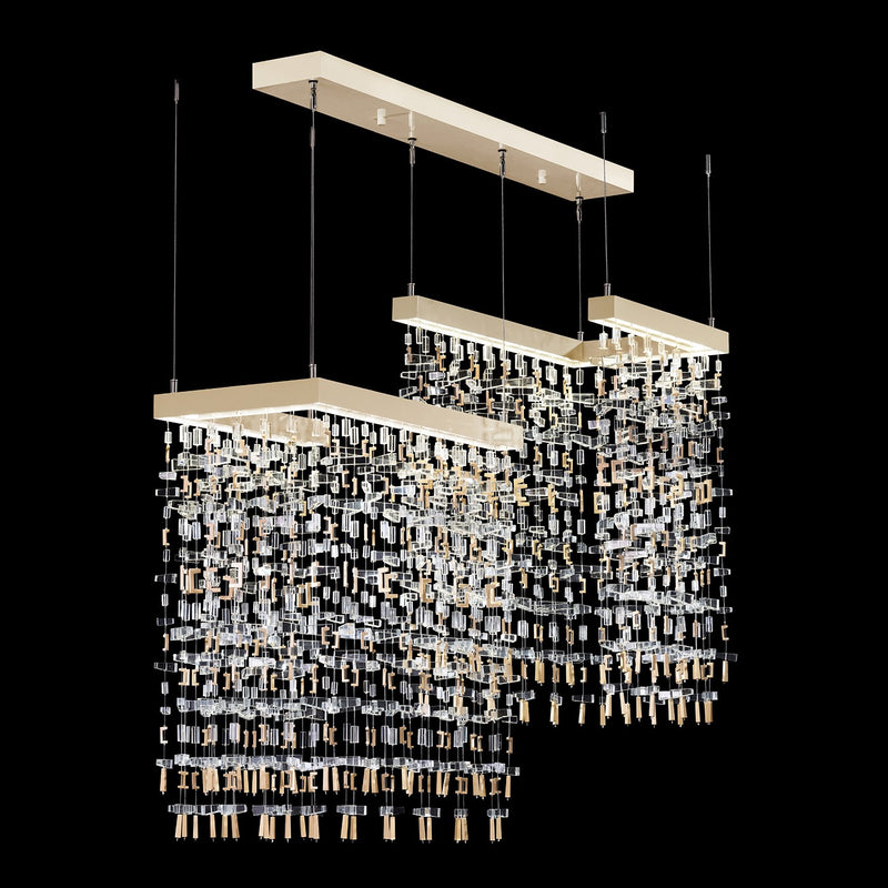 Fine Art Handcrafted Lighting - 950840-1 - LED Pendant - Capri - Gold