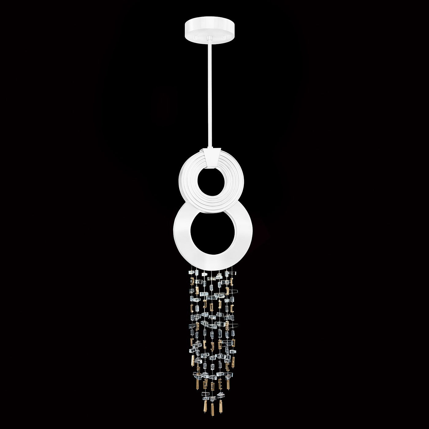 Fine Art Handcrafted Lighting - 951840-2 - LED Pendant - Capri - White