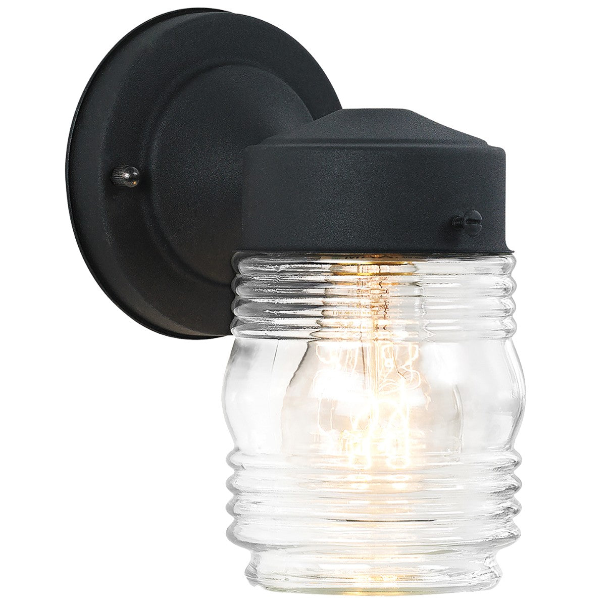 Generation Lighting - 8550-12 - One Light Outdoor Wall Lantern - Outdoor Wall - Black