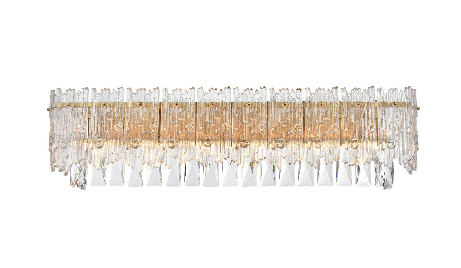 Elegant Lighting - 1780W27SG - Six Light Wall Sconce - Emilia - Satin Gold