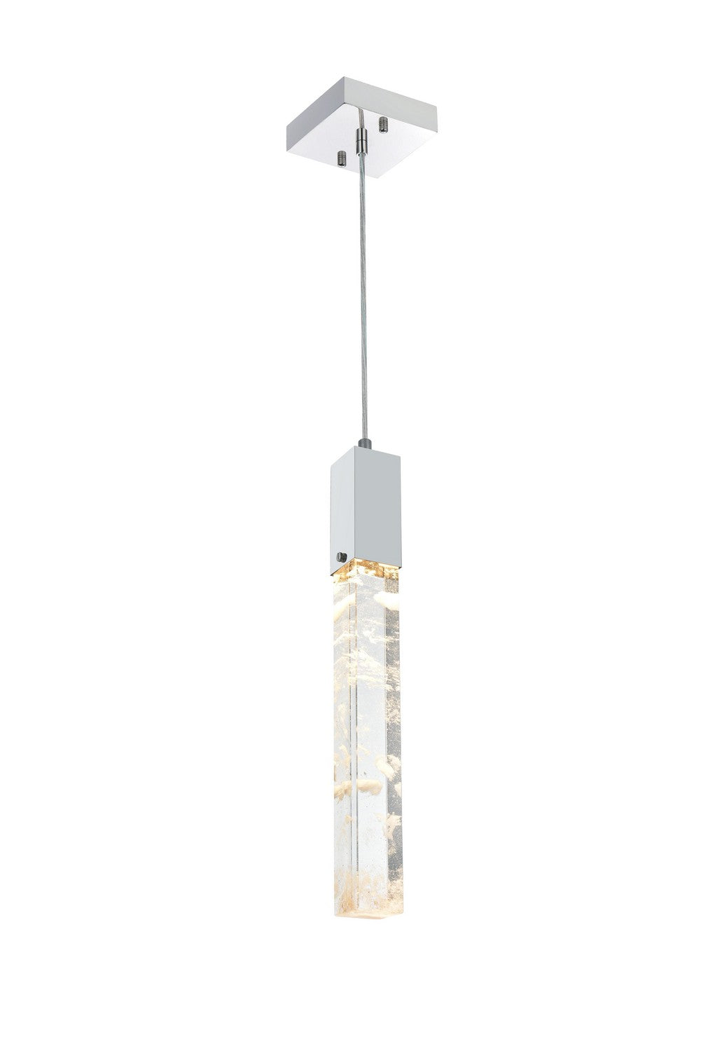 Elegant Lighting - 2088D5C - One Light Pendant - Aurora - Chrome
