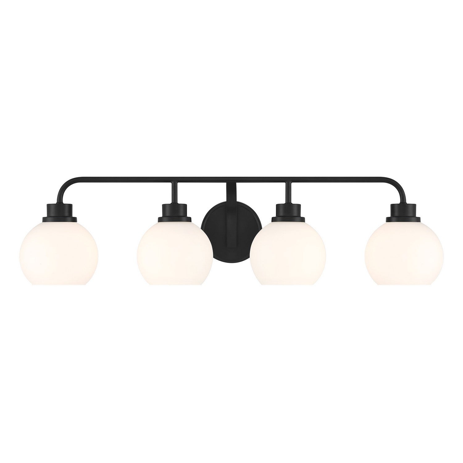 Meridian - M80082MBK - Four Light Bathroom Vanity - Matte Black
