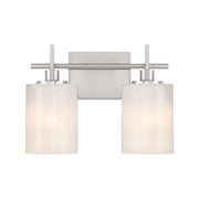 Meridian - M80083BN - Two Light Bathroom Vanity - Brushed Nickel