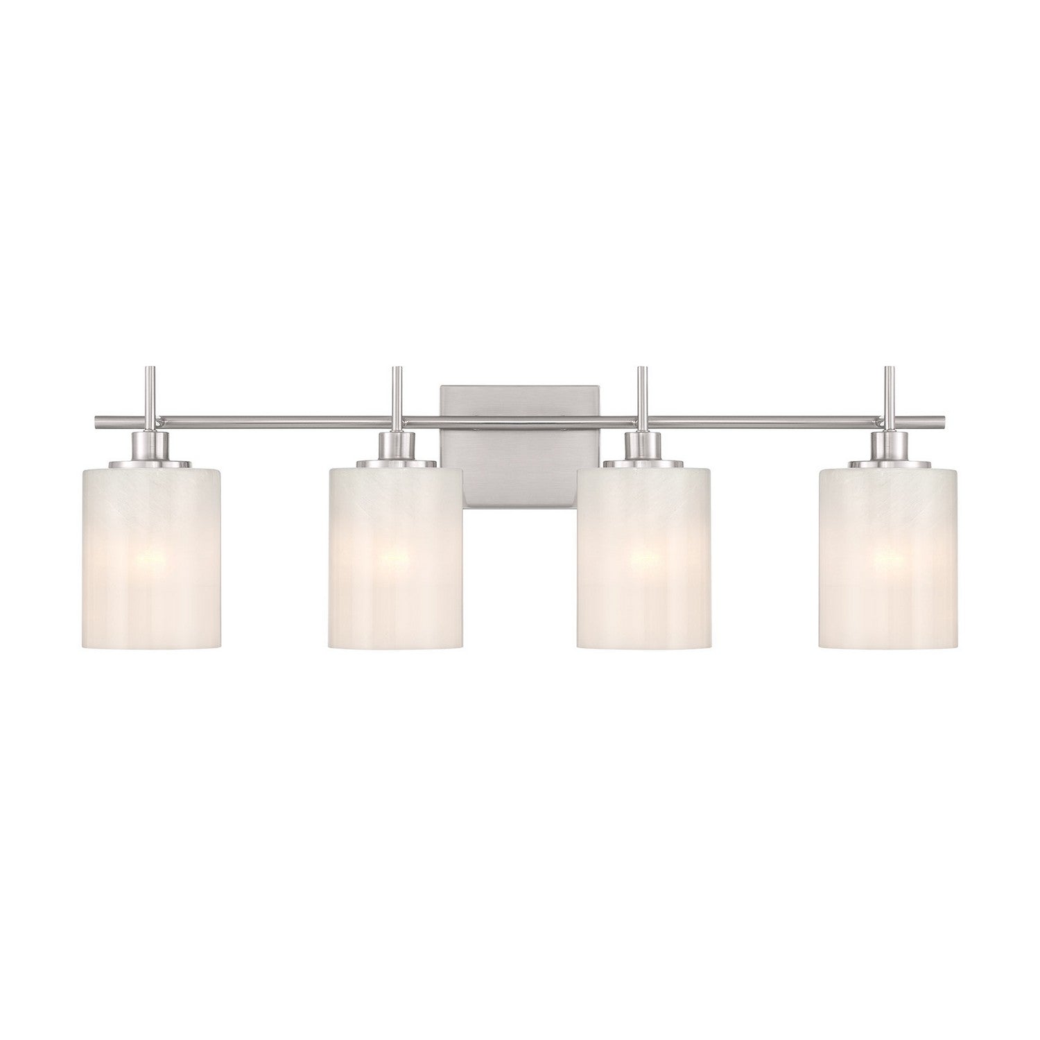Meridian - M80085BN - Four Light Bathroom Vanity - Brushed Nickel