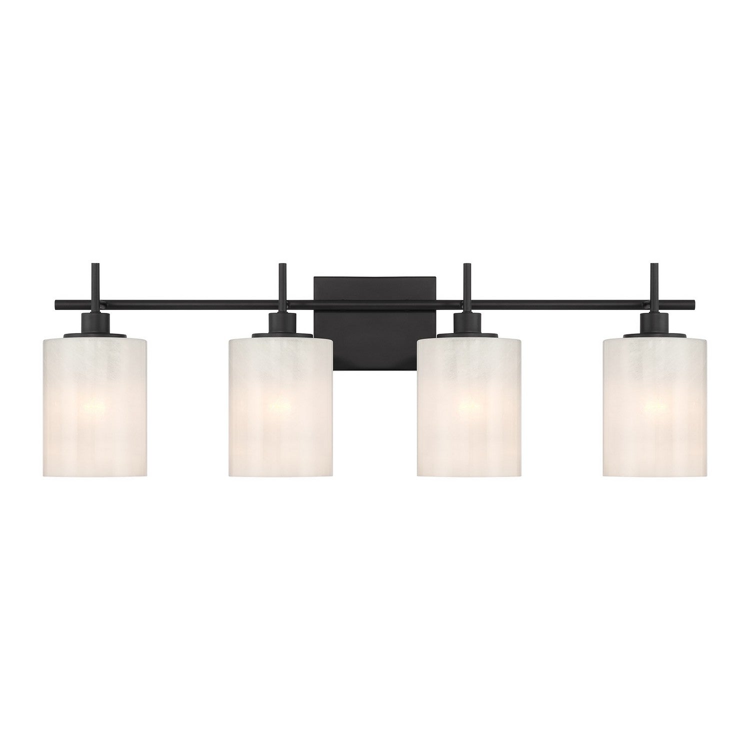 Meridian - M80085MBK - Four Light Bathroom Vanity - Matte Black