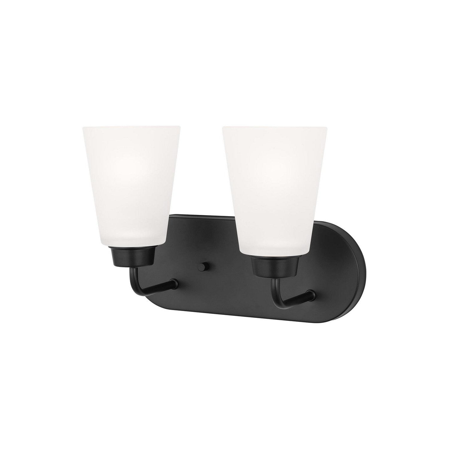 Generation Lighting - 4415202EN3-112 - Two Light Wall / Bath - Kerrville - Midnight Black