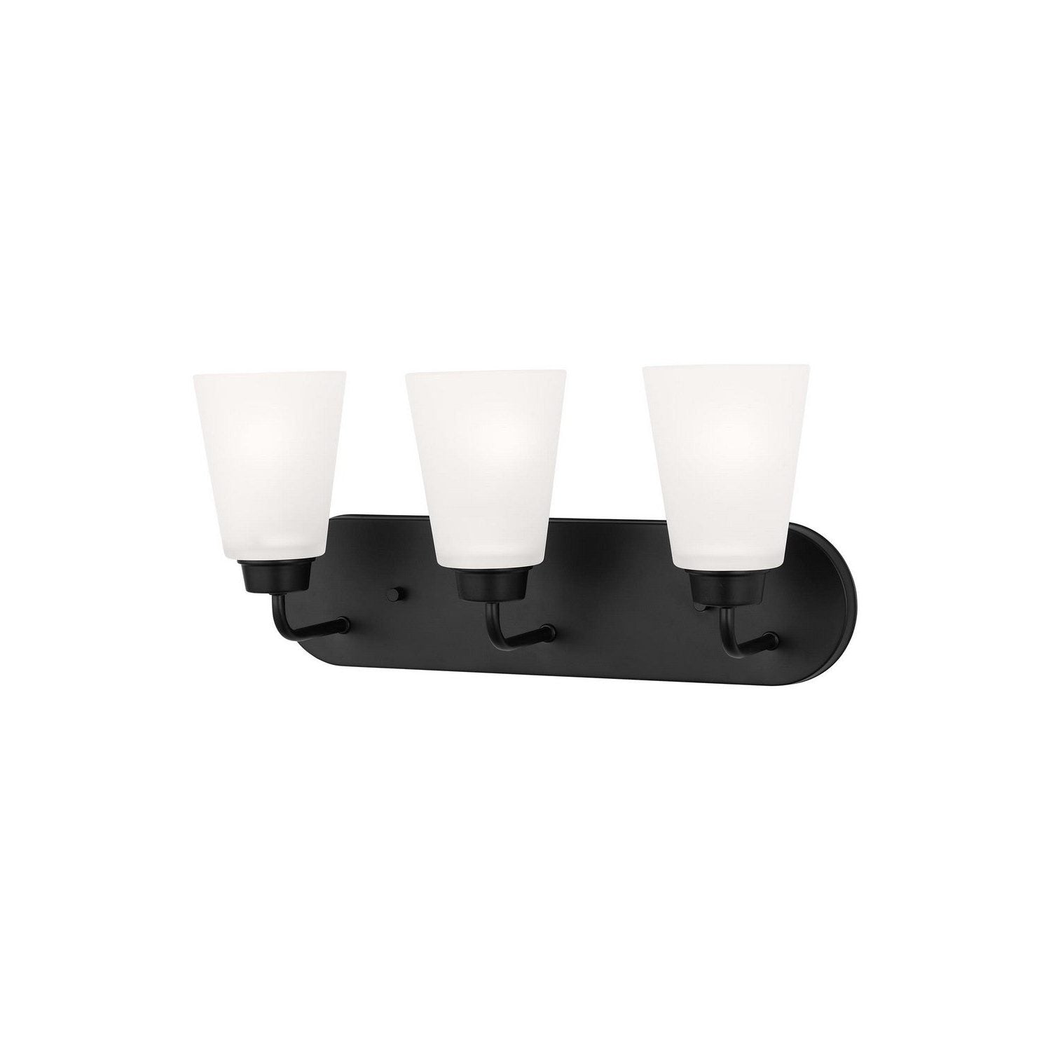 Generation Lighting - 4415203EN3-112 - Three Light Wall / Bath - Kerrville - Midnight Black