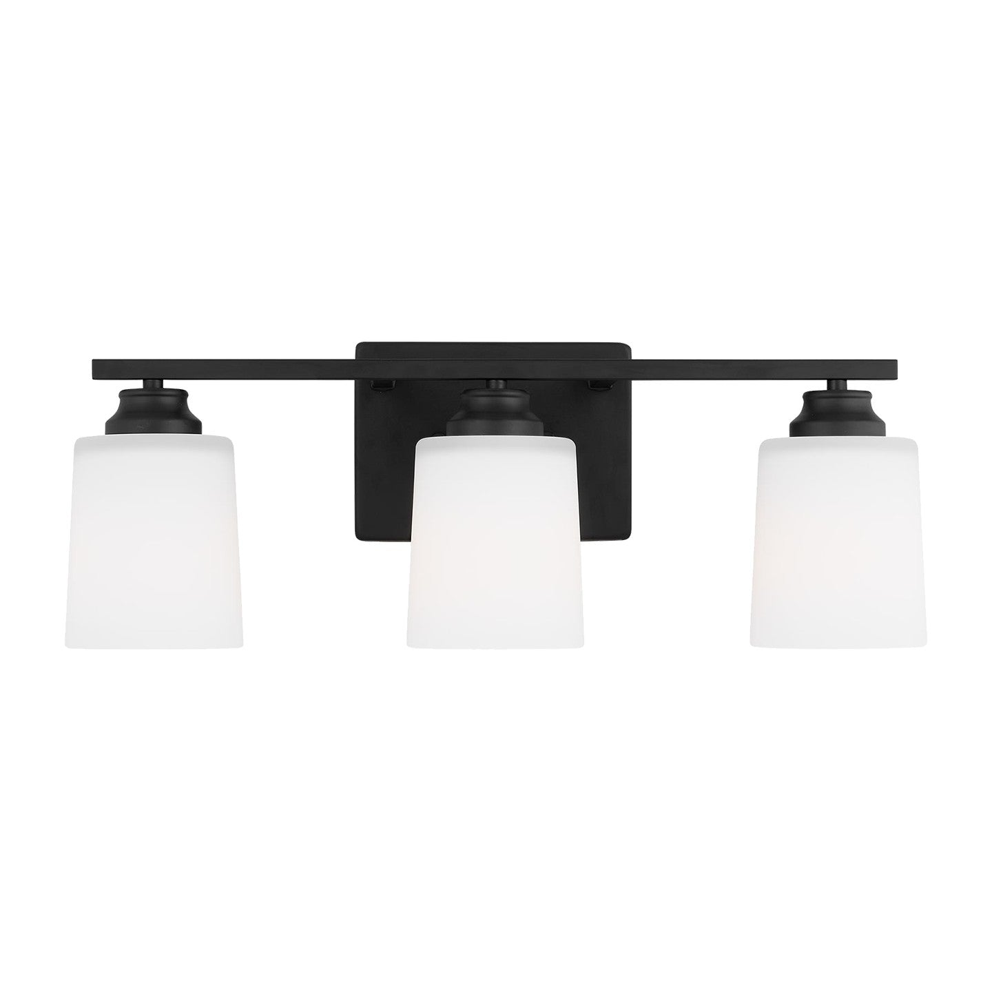 Generation Lighting - 4420903-112 - Three Light Wall / Bath - Vinton - Midnight Black