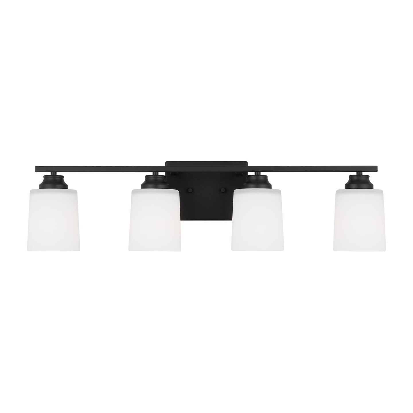 Generation Lighting - 4420904-112 - Four Light Wall / Bath Sconce - Vinton - Midnight Black