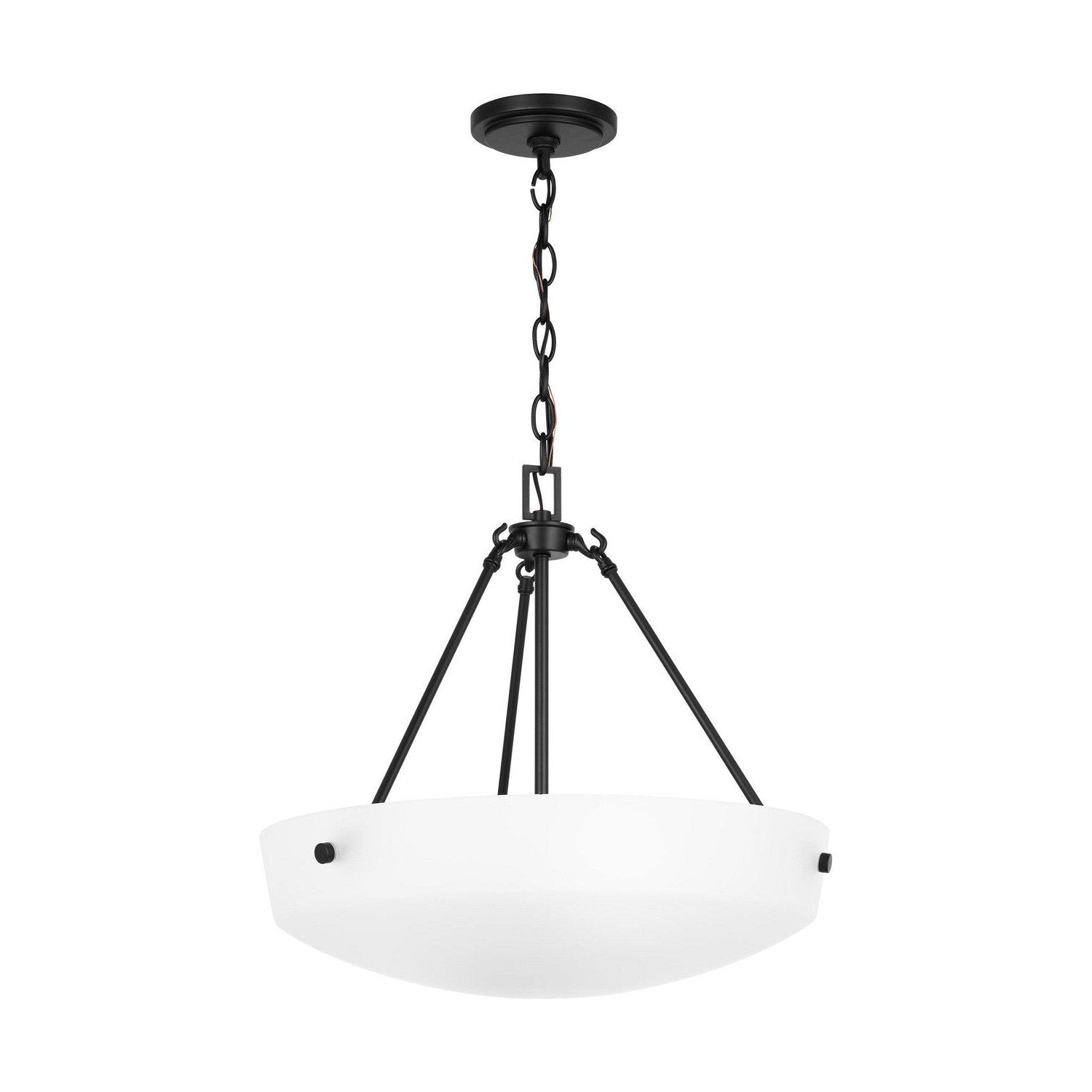 Generation Lighting - 6615203EN3-112 - Three Light Pendant - Kerrville - Midnight Black