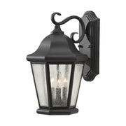 Generation Lighting - OL5902EN/BK - Three Light Outdoor Wall Lantern - Martinsville - Black
