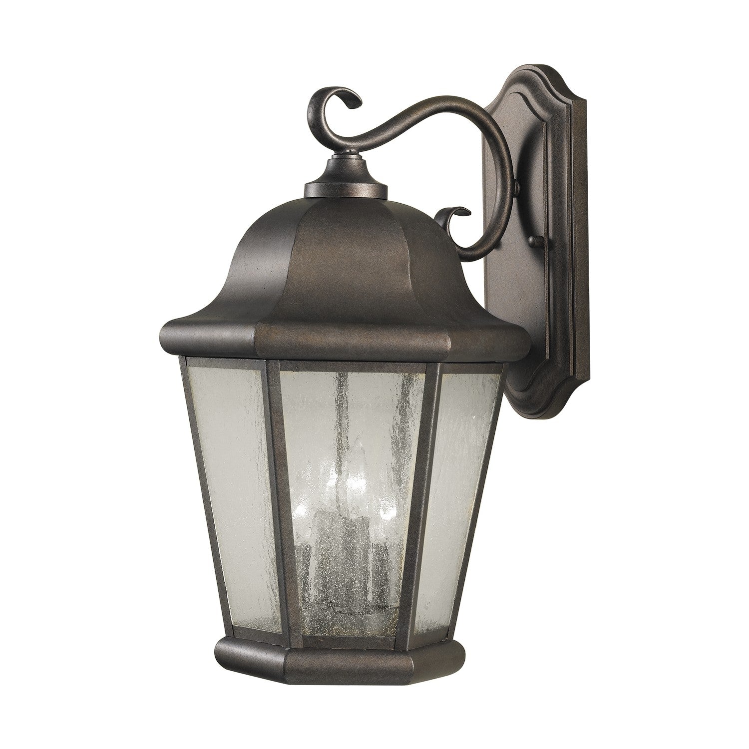 Generation Lighting - OL5904EN/CB - Four Light Outdoor Wall Lantern - Martinsville - Corinthian Bronze
