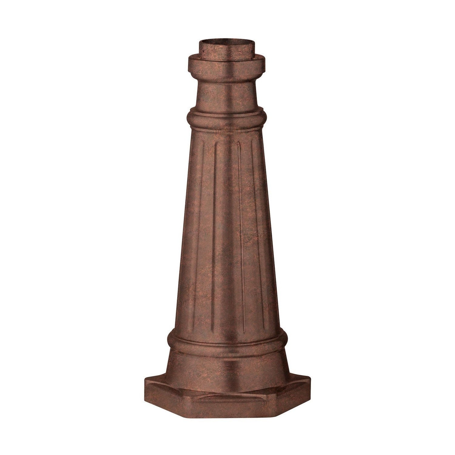 Generation Lighting - POSTBASE-CO - Post Mount Base - Outdoor Post Base - Copper Oxide
