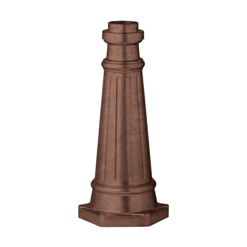Generation Lighting - POSTBASE-CO - Post Mount Base - Outdoor Post Base - Copper Oxide