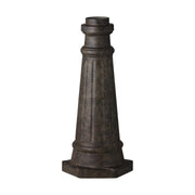 Generation Lighting - POSTBASE-SBL - Post Mount Base - Outdoor Post Base - Sable