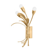 Hudson Valley - 1903-VGL - Three Light Wall Sconce - Bilston - Vintage Gold Leaf