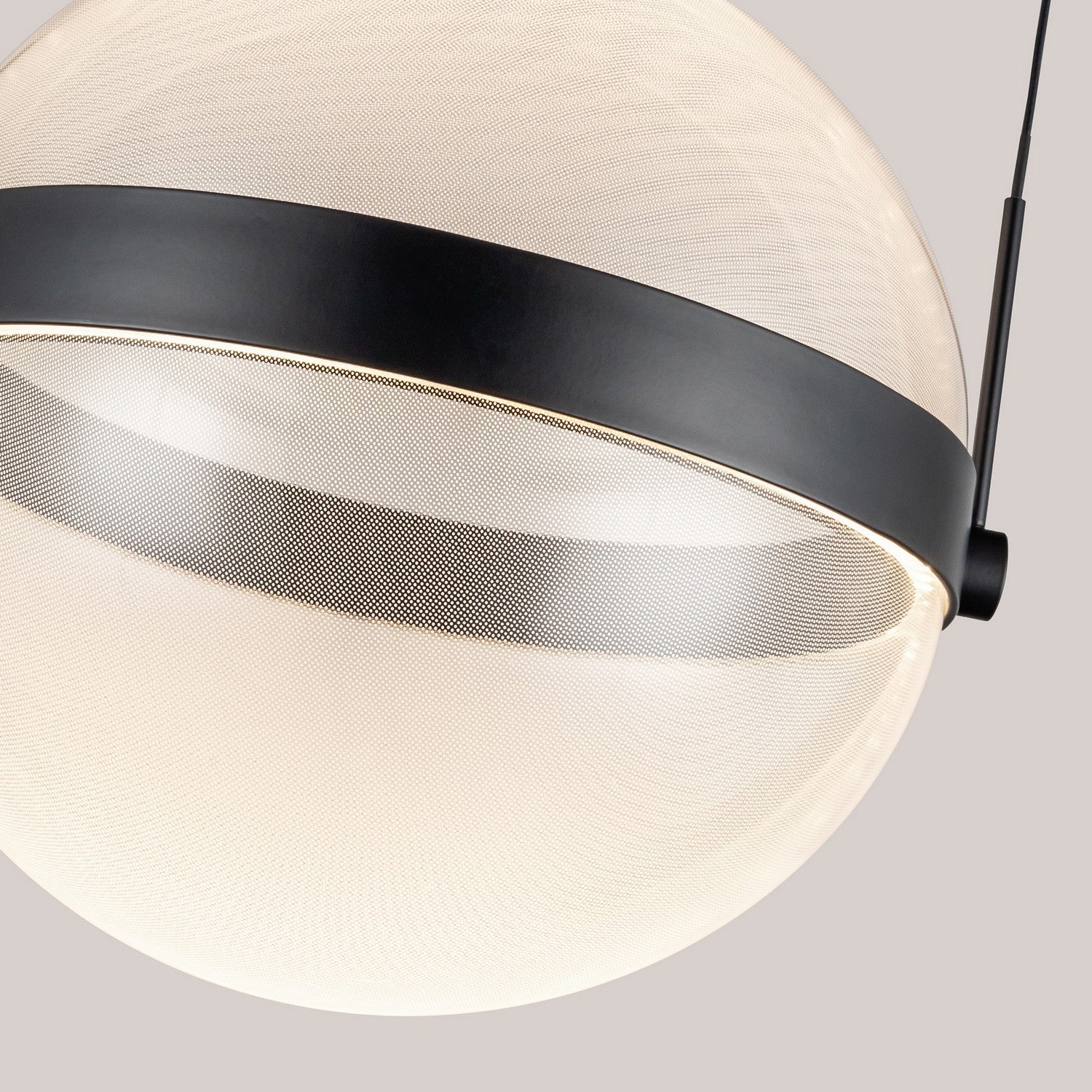 Kuzco Lighting - PD75912-BK/LG-3CCT-UNV - LED Pendant - Pisces - Black/Light Guide