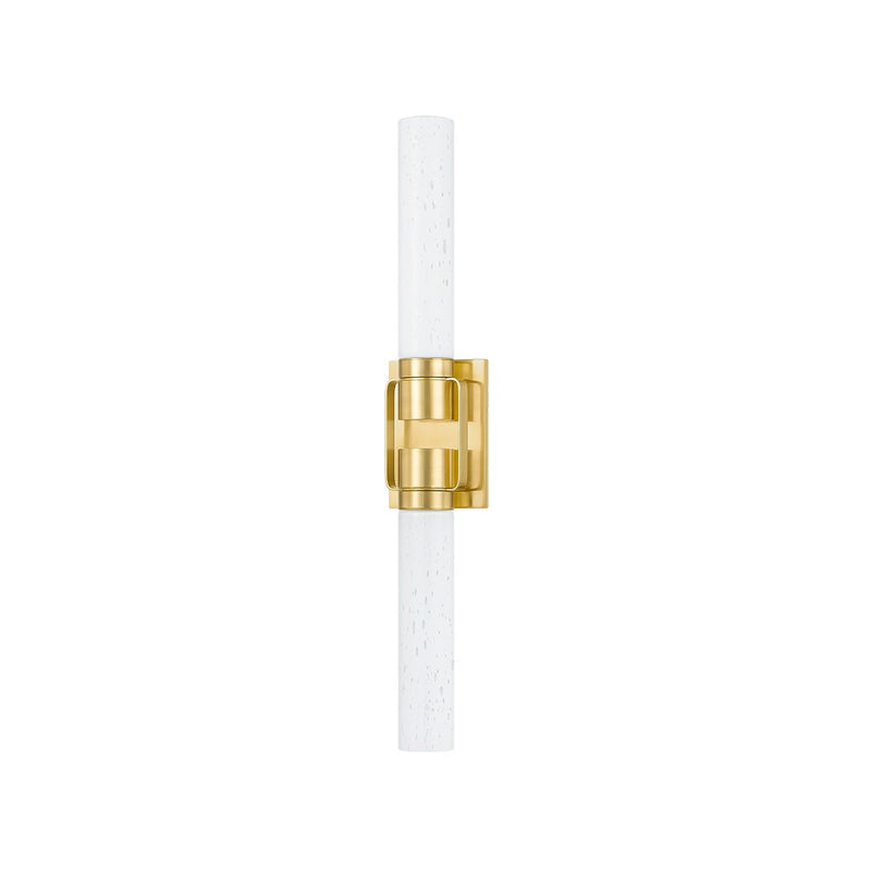Hudson Valley - 3726-AGB - Two Light Wall Sconce - Glen Oaks - Aged Brass