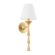Hudson Valley - 4521-VGL - One Light Wall Sconce - Vails Gate - Vintage Gold Leaf