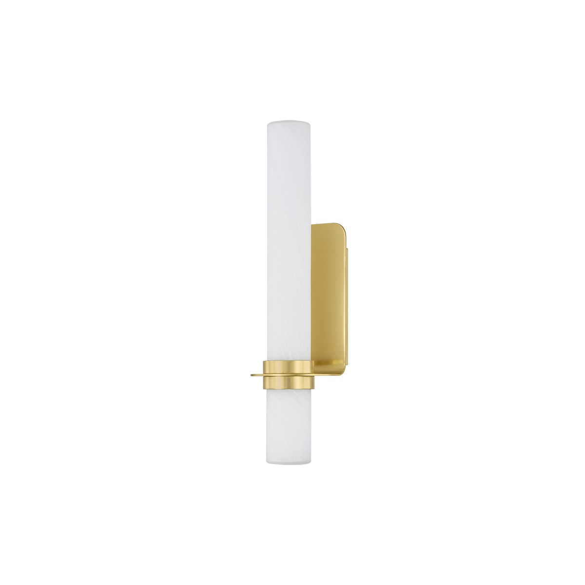 Hudson Valley - 5518-AGB - LED Wall Sconce - Groveland Station - Aged Brass