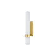 Hudson Valley - 5518-AGB - LED Wall Sconce - Groveland Station - Aged Brass