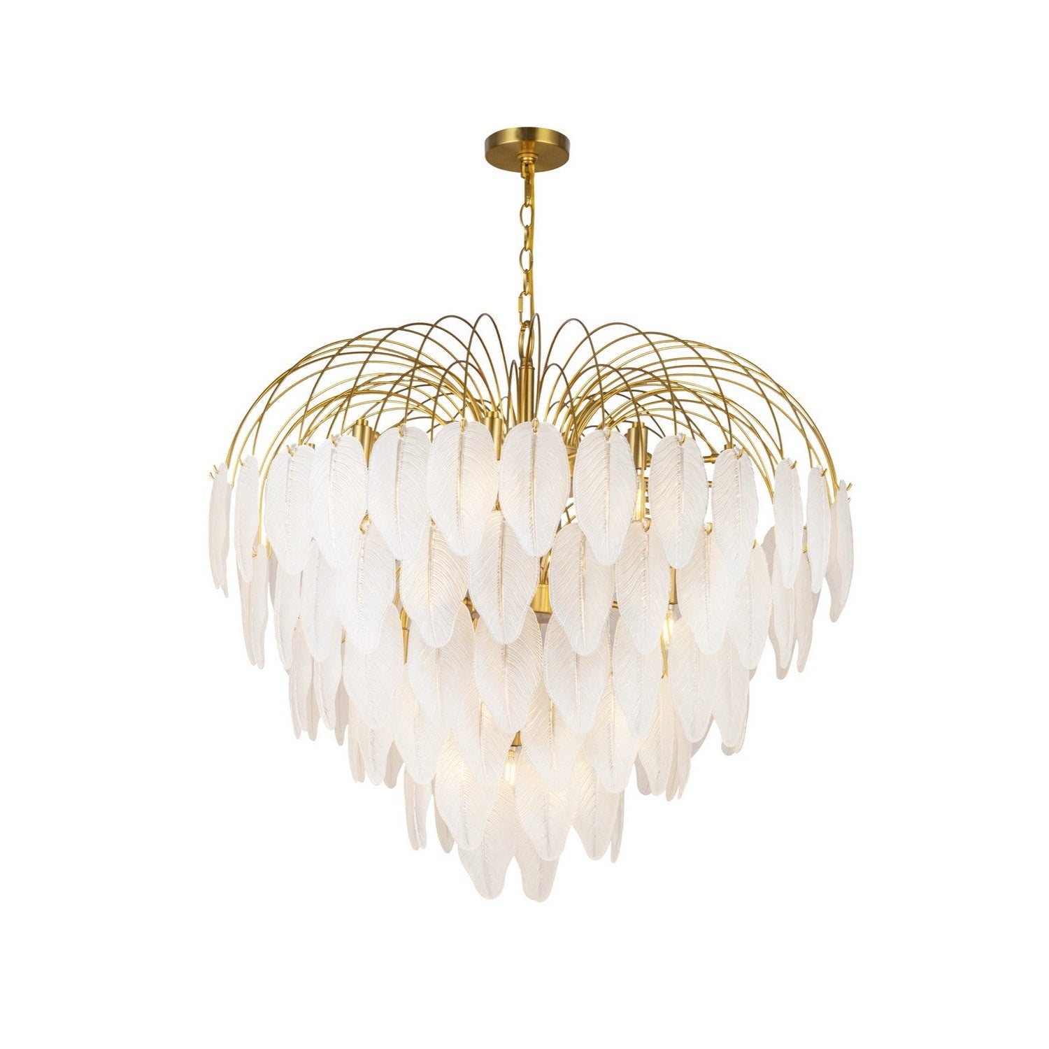 Artcraft - AC11783BR - 24 Light Chandelier - Alessia - Brushed Brass