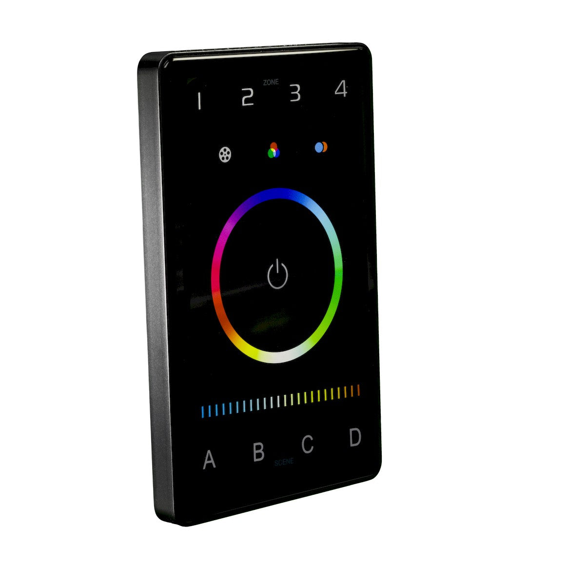 American Lighting - CTRLW-DMXB-RGBTW-4Z - Control Touch Panel - Touch Panel - Black