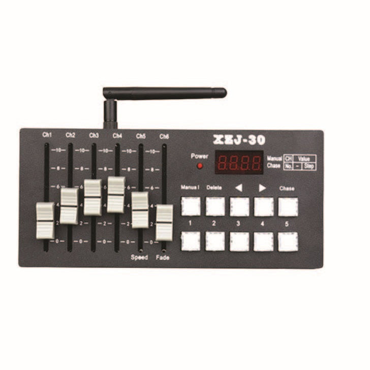American Lighting - DMX-RGBW-30CH - Slider Controller - Dmx Controller - Black