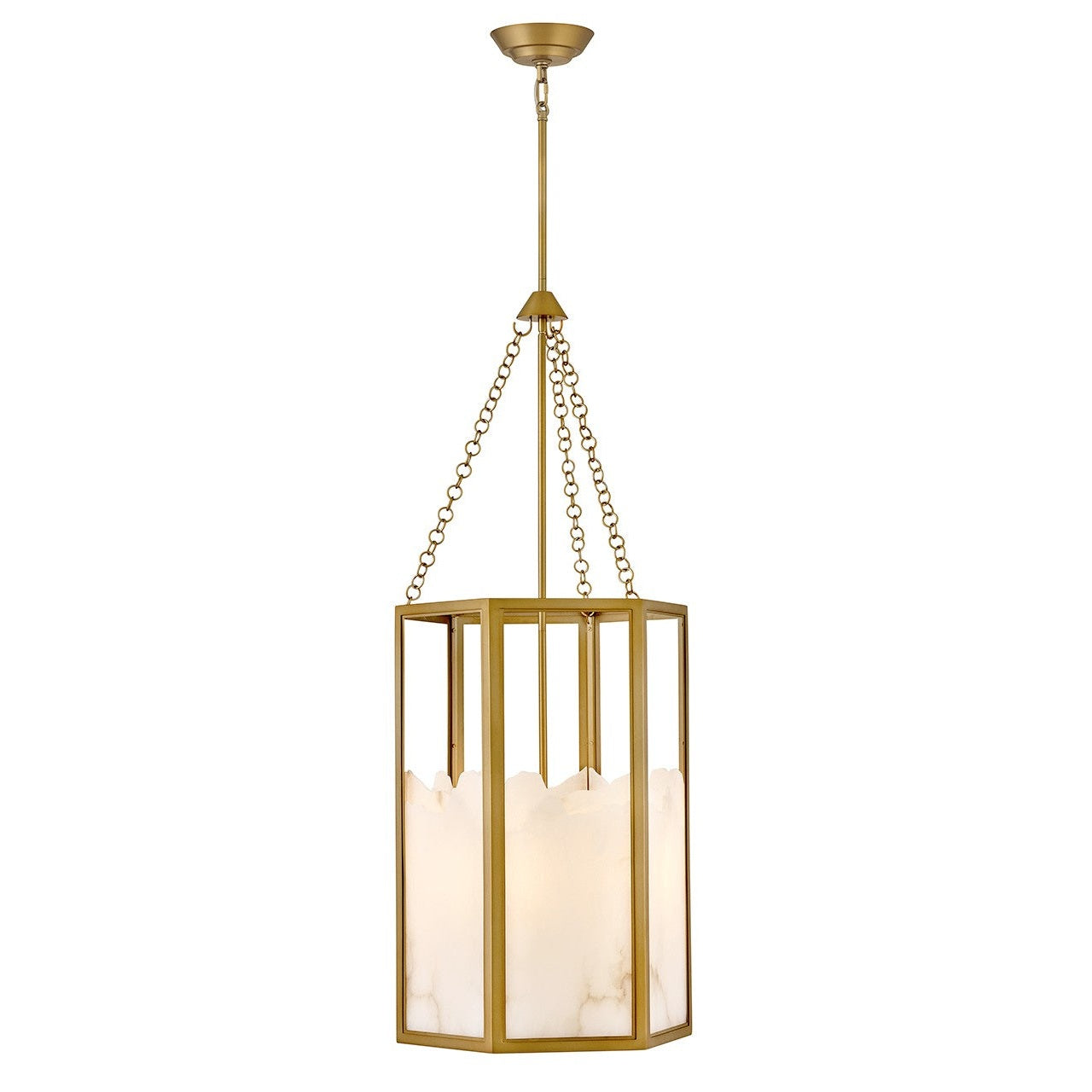 Fredrick Ramond - FR41535LCB - LED Chandelier - Veleta - Lacquered Brass